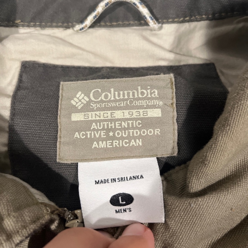 Columbia sportswear mens large jacket/coat